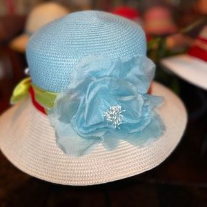 Fine Millinery August Hat Company Dress Hat Silk Scarf Band
